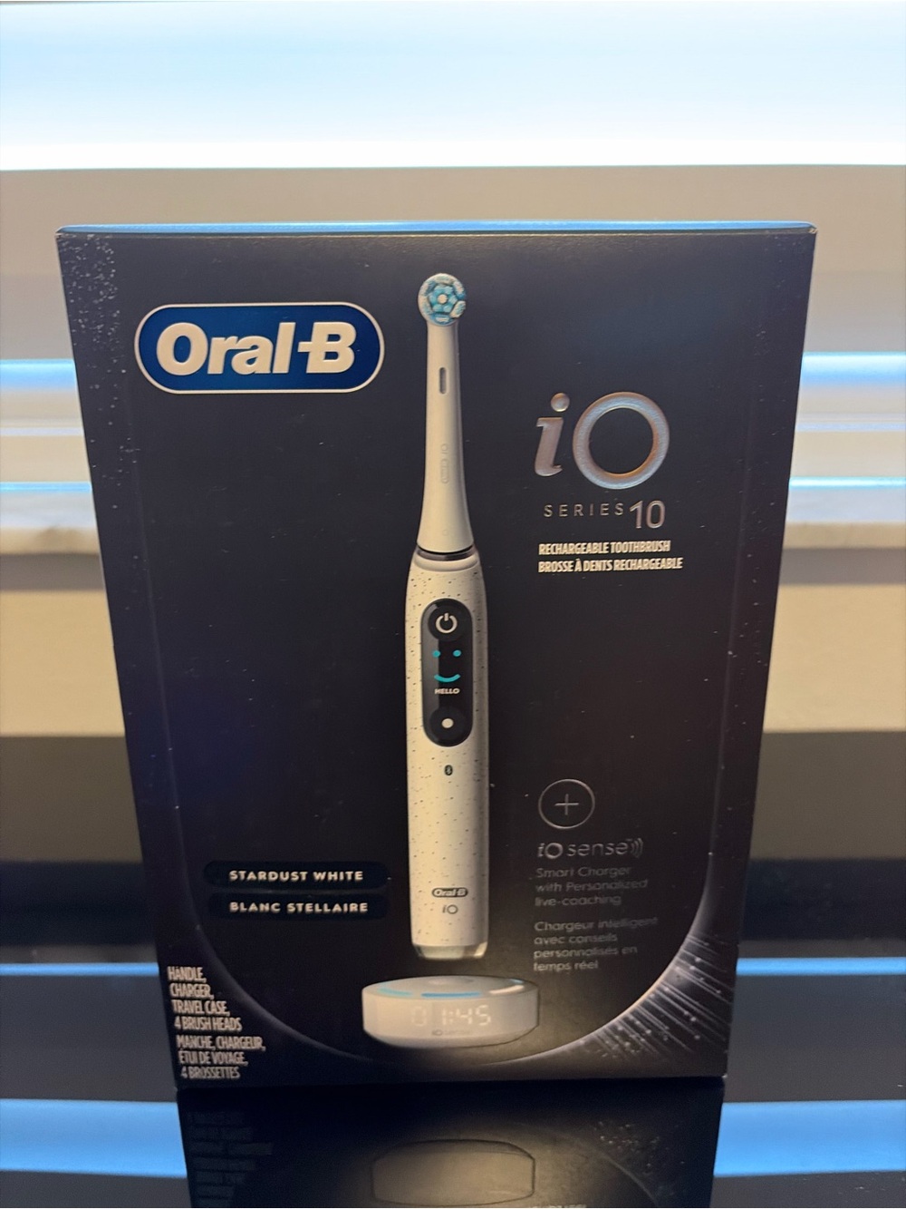 Oral-B iO Series 10 Rechargeable Toothbrush - Stardust White